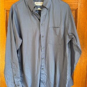 Arrow Men's Slate Blue Casual Shirt